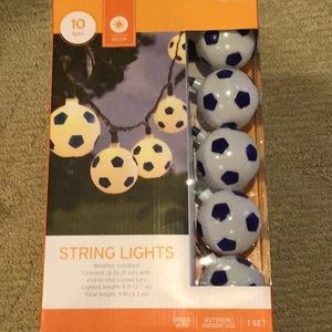 Soccer Ball String lights